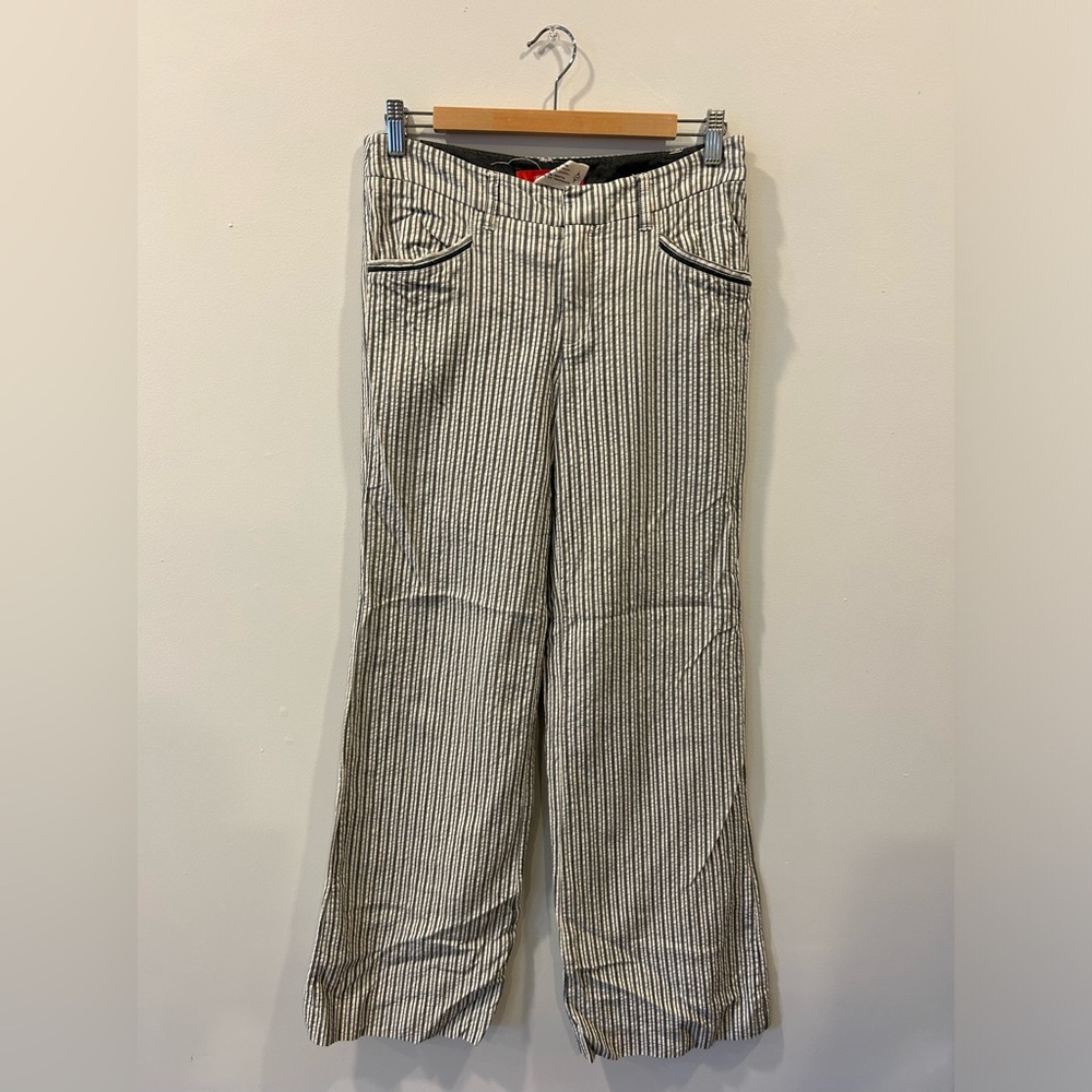 Anthropologie Cartonnier seersucker pants!
